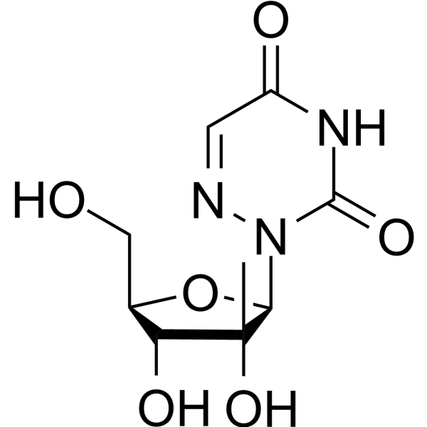 2’-β-C-Methyl-6-azauridine Chemical Structure