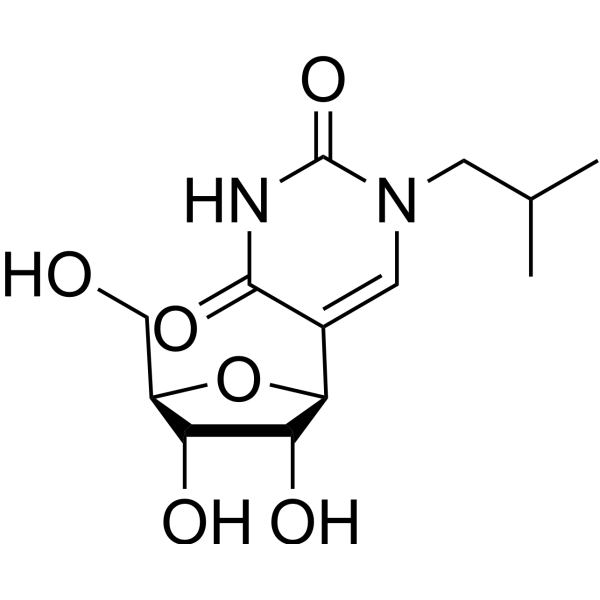 N1-(2-Methyl)propyl pseudouridine Chemical Structure