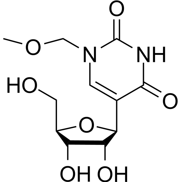 N1-Methoxymethyl pseudouridine Chemical Structure
