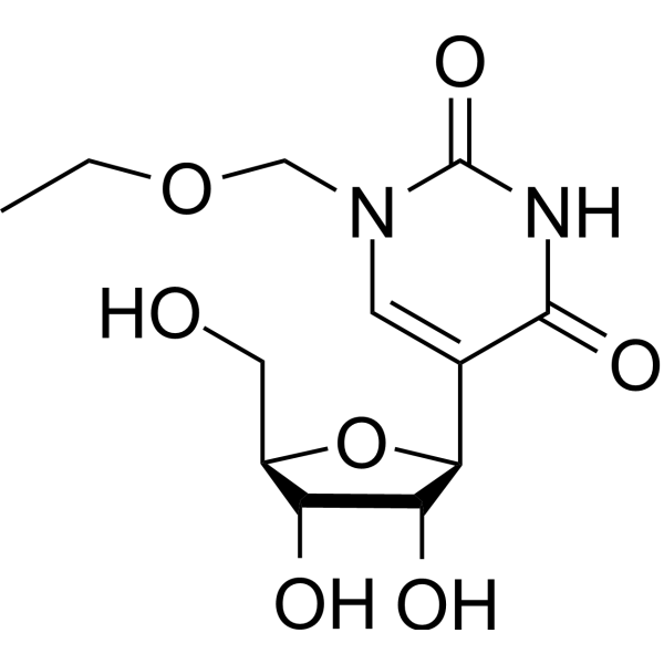 N1-Ethoxymethyl pseudouridine Chemical Structure