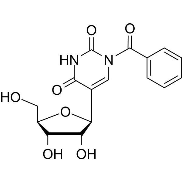 N1-Benzoyl pseudouridine Chemical Structure