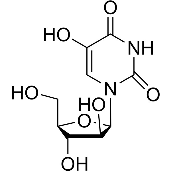 5-Hydroxy-2’-O-methyluridine Chemical Structure