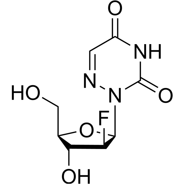 2’-Deoxy-2’-fluoro-β-D-arabino-<em>6-azauridine</em>