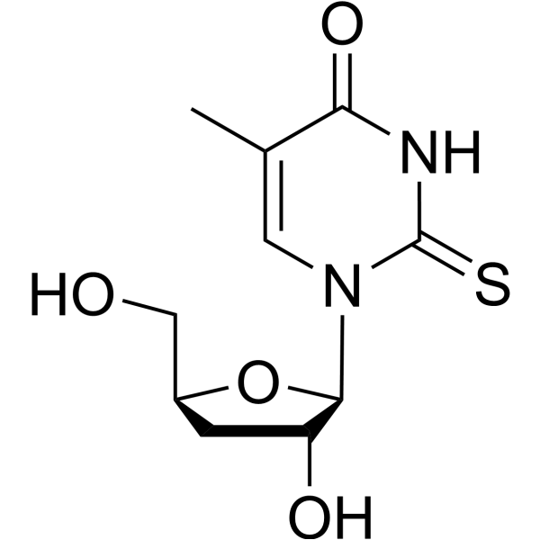 3’-Deoxy-methyl-2-thiouridine Chemical Structure