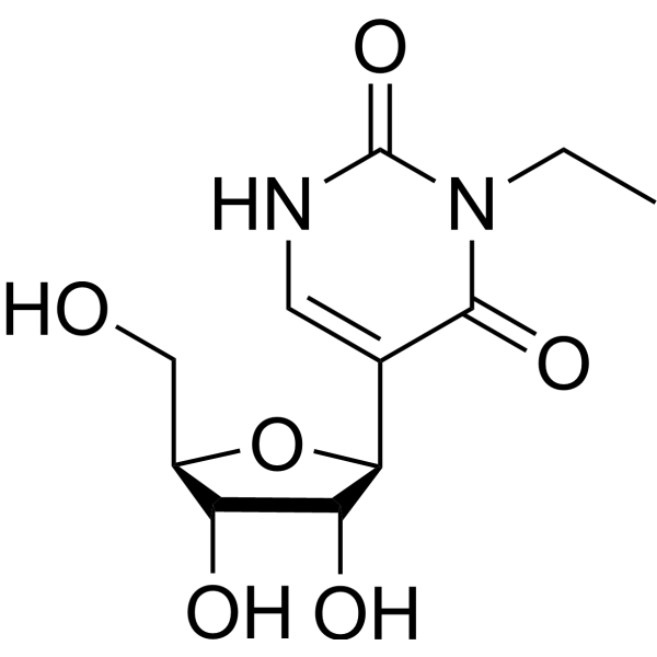 N3-Ethyl pseudouridine Chemical Structure