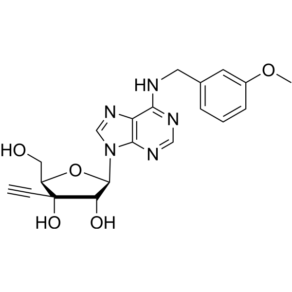 <em>3</em>’-Beta-<em>C</em>-ethynyl-N<em>6</em>-(m-methoxybenzyl)adenosine