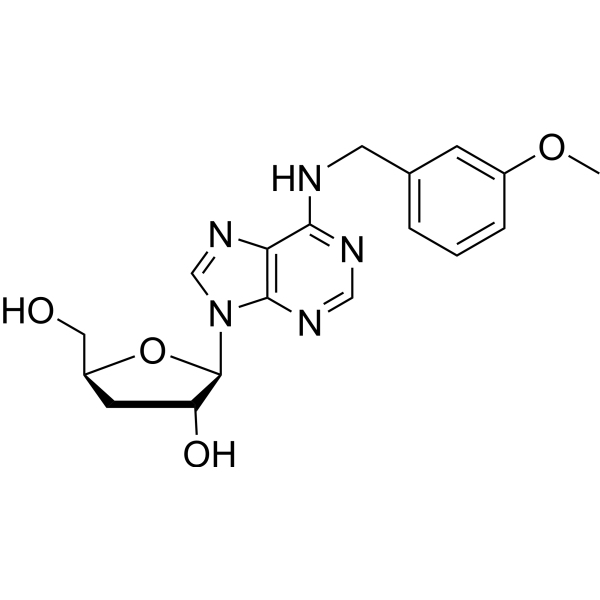 <em>3</em>’-Deoxy-<em>N</em>6-(m-methoxy benzyl)adenosine