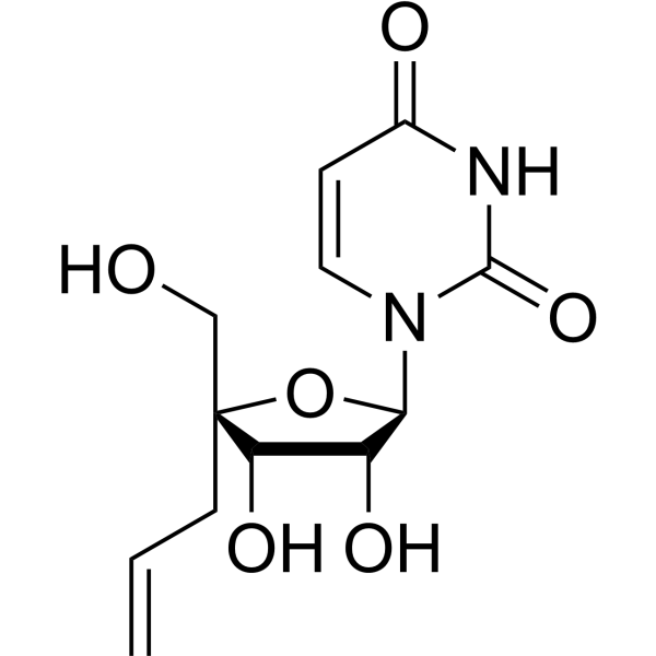 4′-C-2-Propen-1-yluridine Chemical Structure