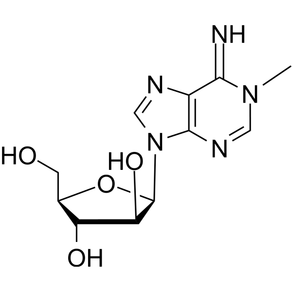 N1-Methyl-arabinoadenosine Chemical Structure