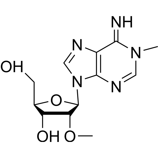2’-O-Methyl-N1-methyladenosine Chemical Structure