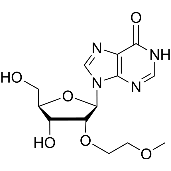 2’-O-(2-Methoxyethyl) inosine Chemical Structure