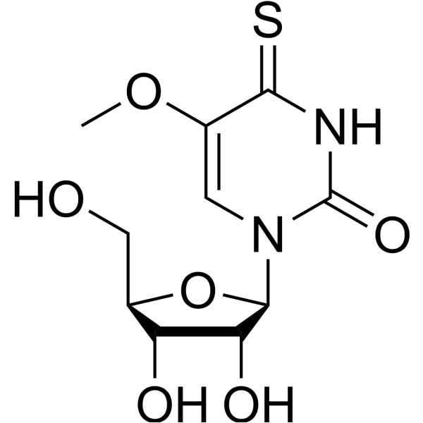 5-Methoxy-4-thiouridine Chemical Structure