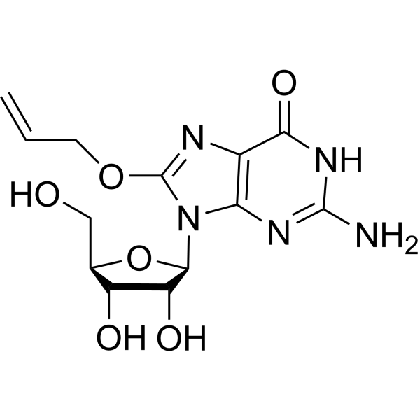 8-Allyloxyguanosine Chemical Structure