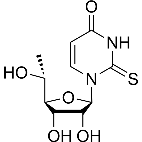 5’(R)-C-Methyl-2-thiouridine Chemical Structure