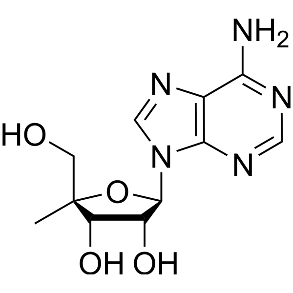 4’-Methyladenosine Chemical Structure