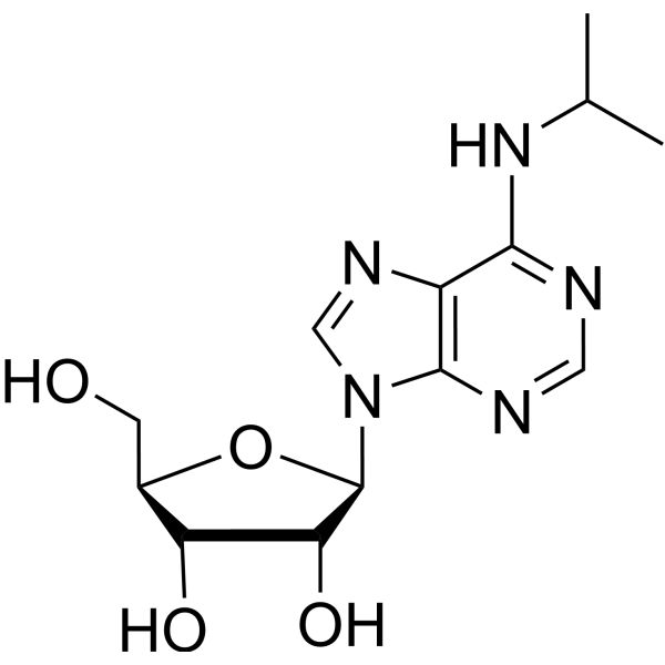 N6-iso-Propyladenosine Chemical Structure