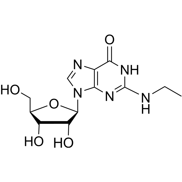 N2-Ethylguanosine Chemical Structure