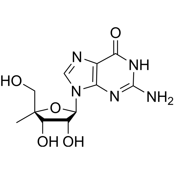 4’-Methylguanosine Chemical Structure