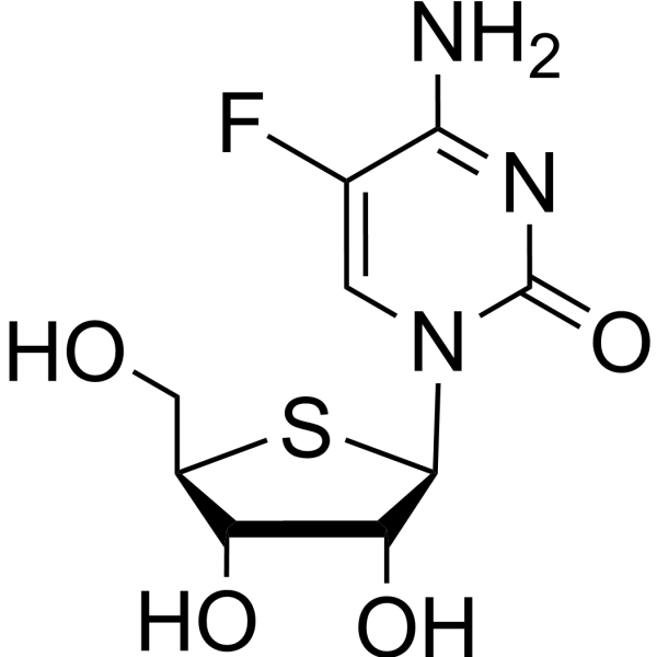 5-Fluoro-4’-thio-cytidine Chemical Structure