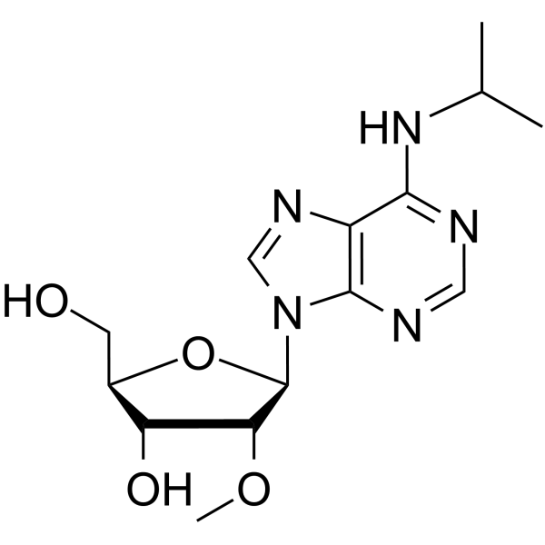 N6-iso-Propyl-2’-O-methyladenosine Chemical Structure