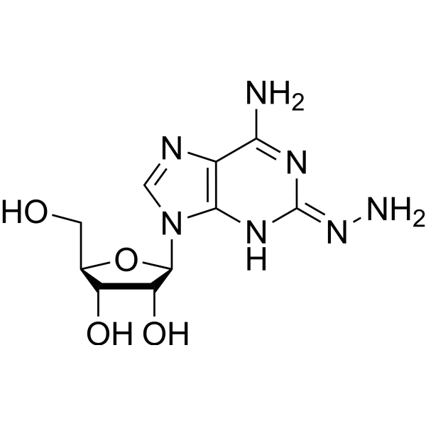2-Hydrazinyl-adenosine Chemical Structure