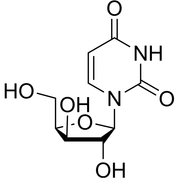 1-(β-D-Xylofuranosyl)uracil Chemical Structure