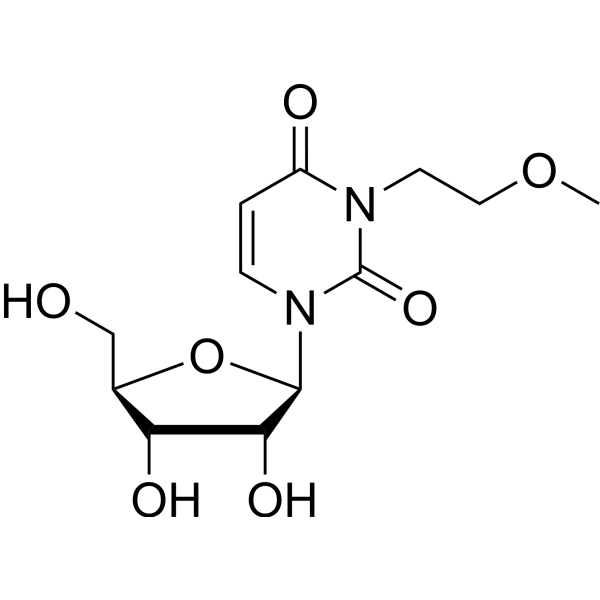 N3-(2-Methoxy)ethyluridine Chemical Structure