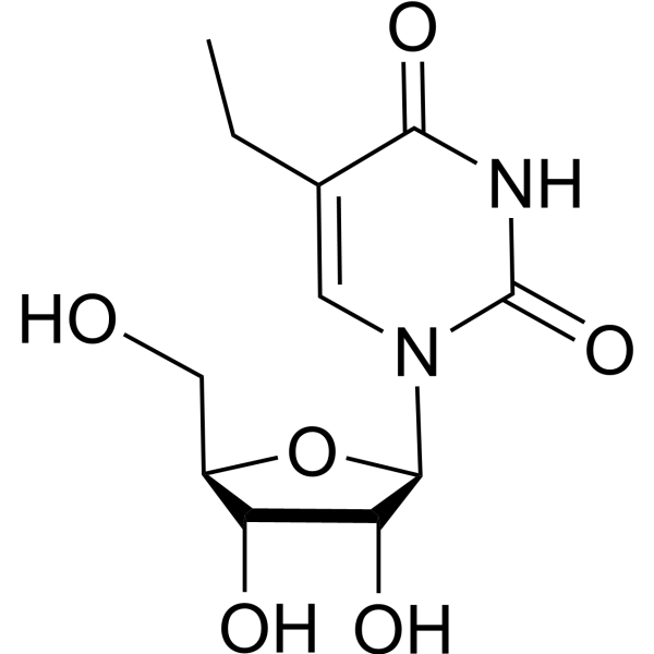 5-Ethyluridine Chemical Structure