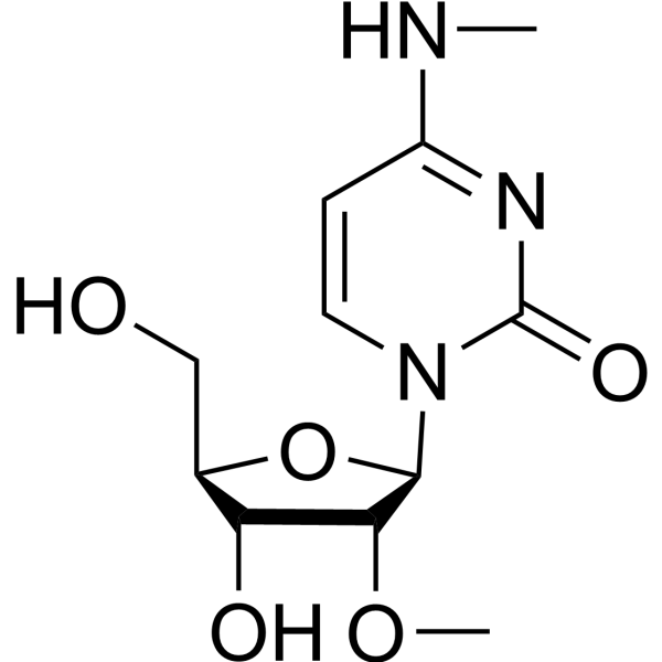 N4-Methyl-2’-O-methyl-cytidine Chemical Structure