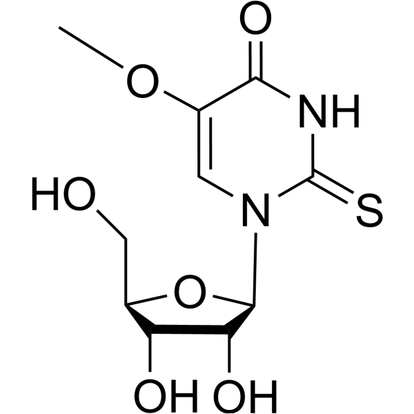 5-Methoxy-2-thiouridine Chemical Structure