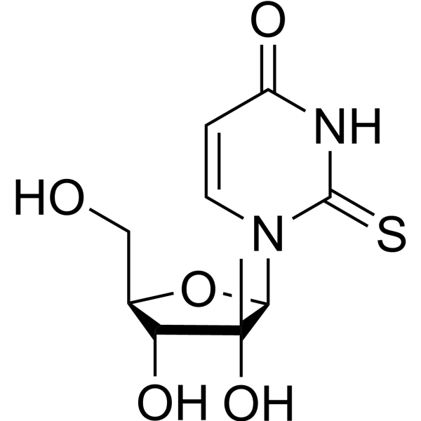 2’-β-C-Methyl-2-thiouridine Chemical Structure