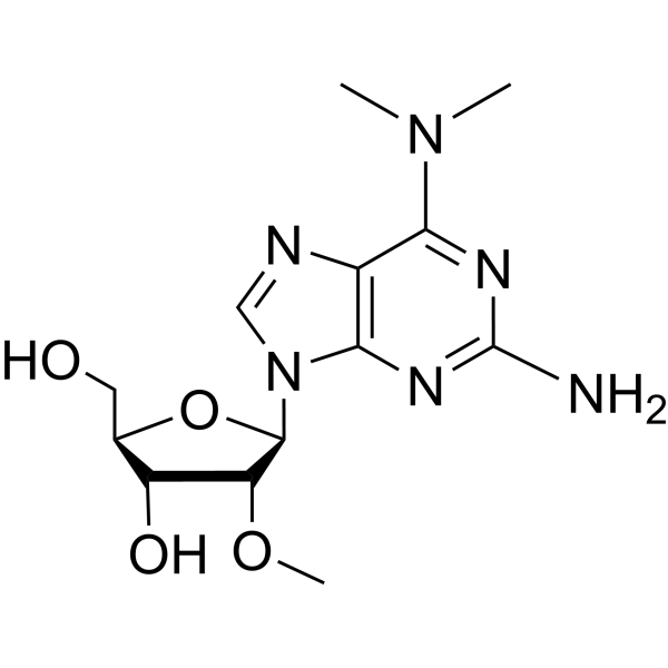 2-Amino-N<em>6</em>,N<em>6</em>-<em>dimethyl</em>-2’-O-methyladenosine