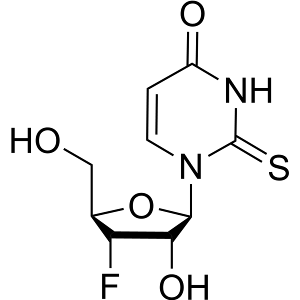 3’-Deoxy-3’-fluoro-2-thiouridine Chemical Structure