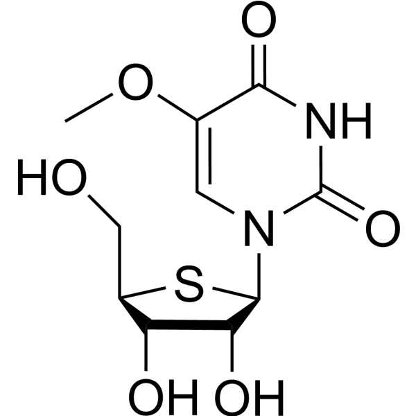 5-Methoxy-4’-thiouridine Chemical Structure