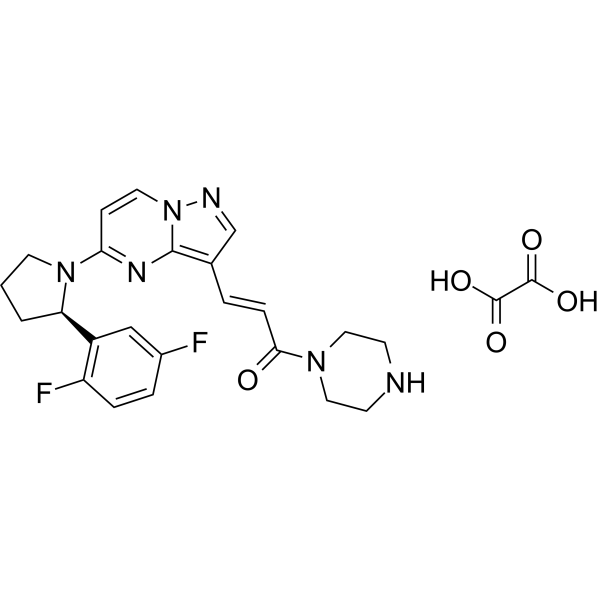 Boditrectinib oxalate Chemical Structure