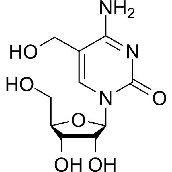 5-(Hydroxymethyl)cytidine Chemical Structure