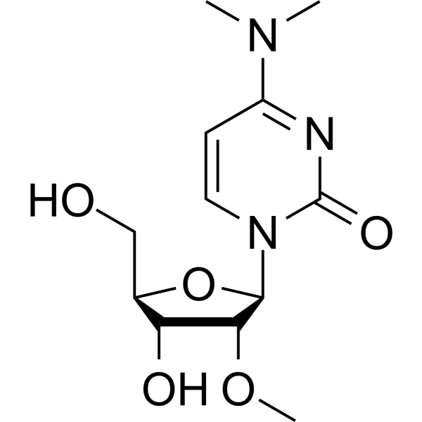 N,N-Dimethyl-2'-O-methylcytidine Chemical Structure