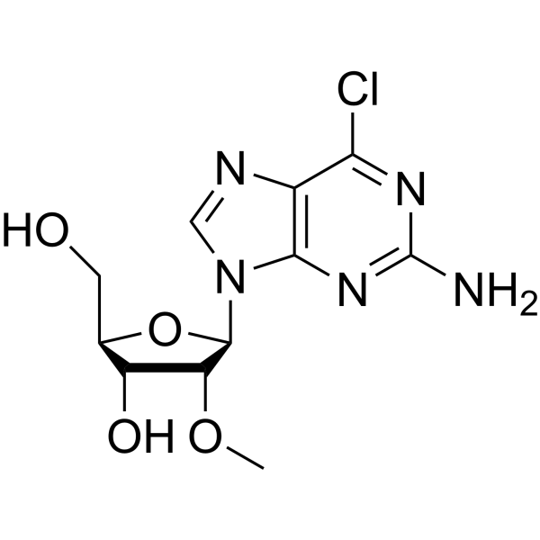 <em>2</em>′-O-Methyl-<em>2</em>-<em>amino</em>-6-chloropurine riboside