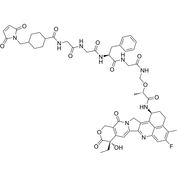 Mal-cyclohexane-Gly-Gly-Phe-Gly-<em>Exatecan</em>