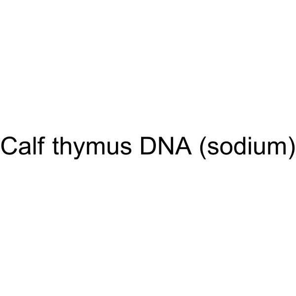 Deoxyribonucleic acid sodium, from calf thymus, Type I, fibers Chemical Structure