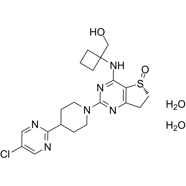 Nerandomilast dihydrate Chemical Structure