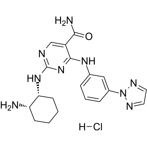 PRT062607 Hydrochloride Chemical Structure