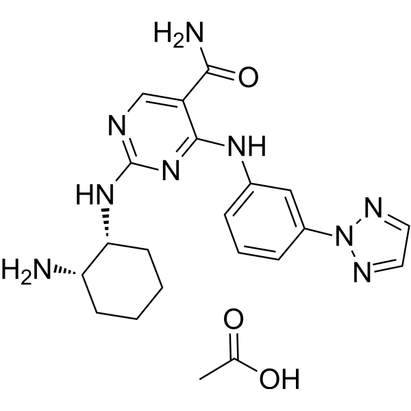 PRT062607 acetate Chemical Structure