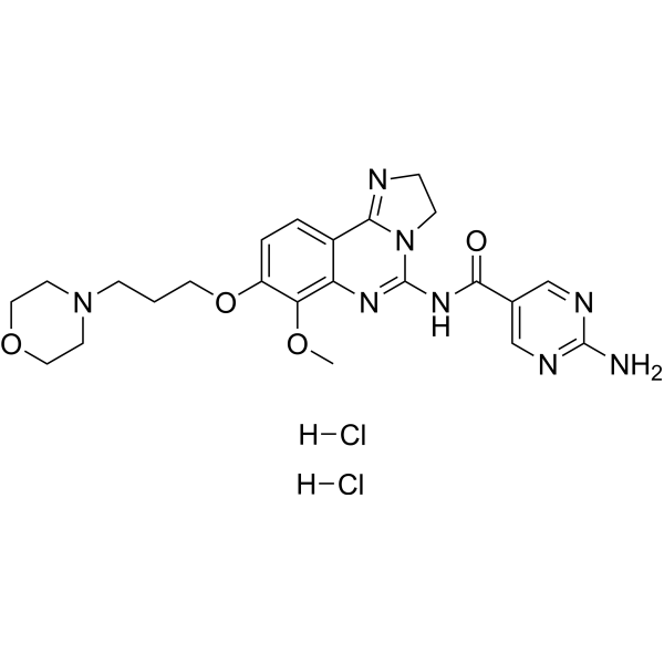 Copanlisib dihydrochloride Chemical Structure