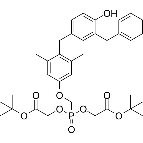 Thyroid hormone receptor beta agonist-1 Chemical Structure