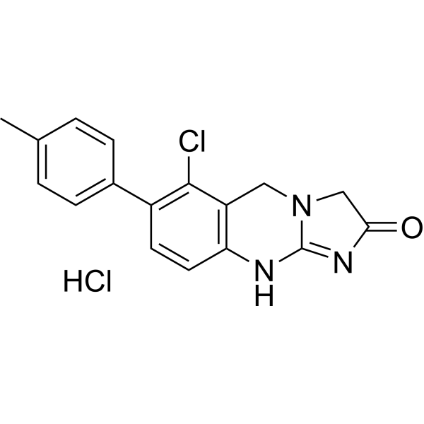 Antitumor agent-100 hydrochloride Chemical Structure