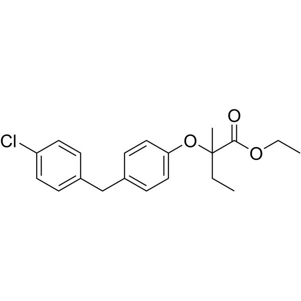 Beclobrate Chemical Structure