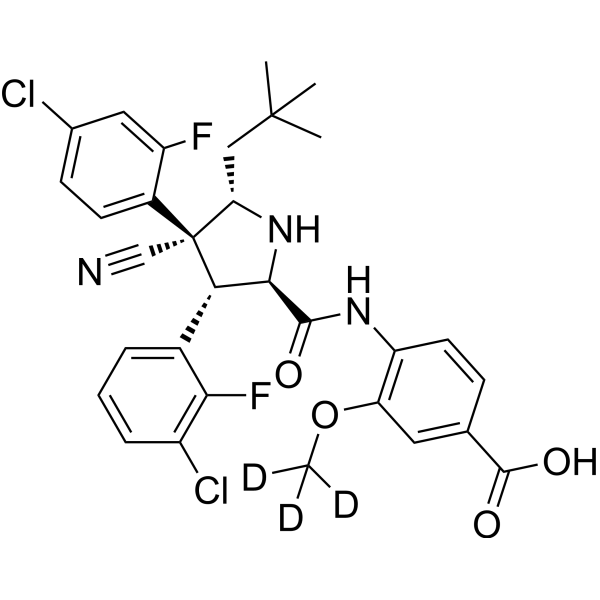 Idasanutlin-d<sub>3</sub>-1 Chemical Structure