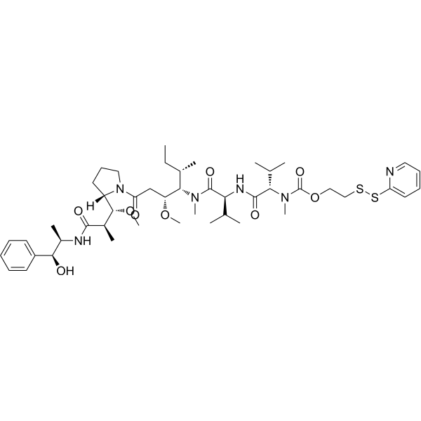 PDS-MMAE Chemical Structure