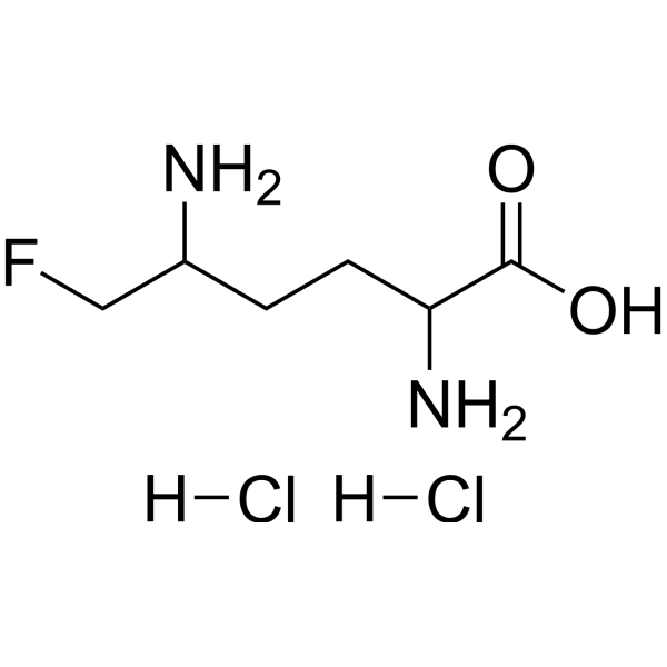 5-Fluoromethylornithine dihydrochloride Chemical Structure